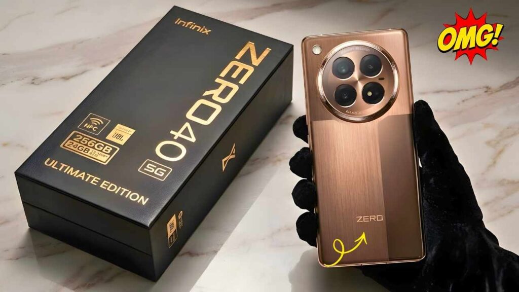 Infinix Zero 40 5G: 108MP OIS Camera, 144Hz Curved AMOLED & 5000mAh Battery – Ultimate Mid-Range Powerhouse